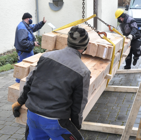 Erneuerung des Glockenstuhls mit Geläutesanierung in Gerolfing