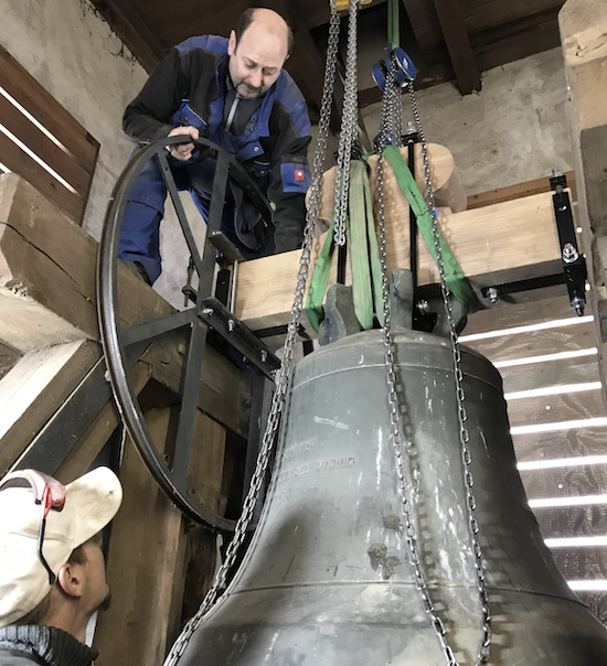 Sanierung der Glocken- und Läuteanlage Kirche Schernfeld